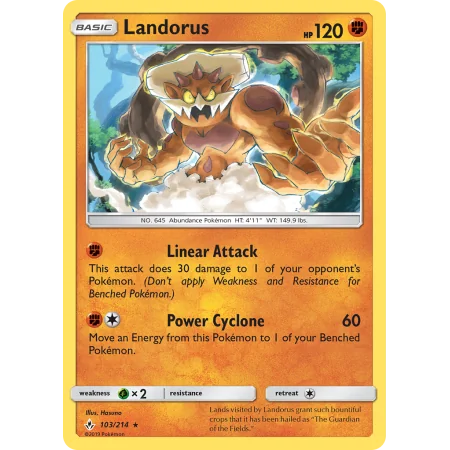 Landorus (Reverse Holo)