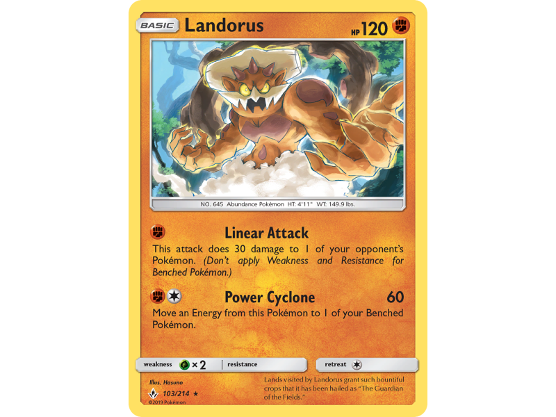 Landorus (Reverse Holo)