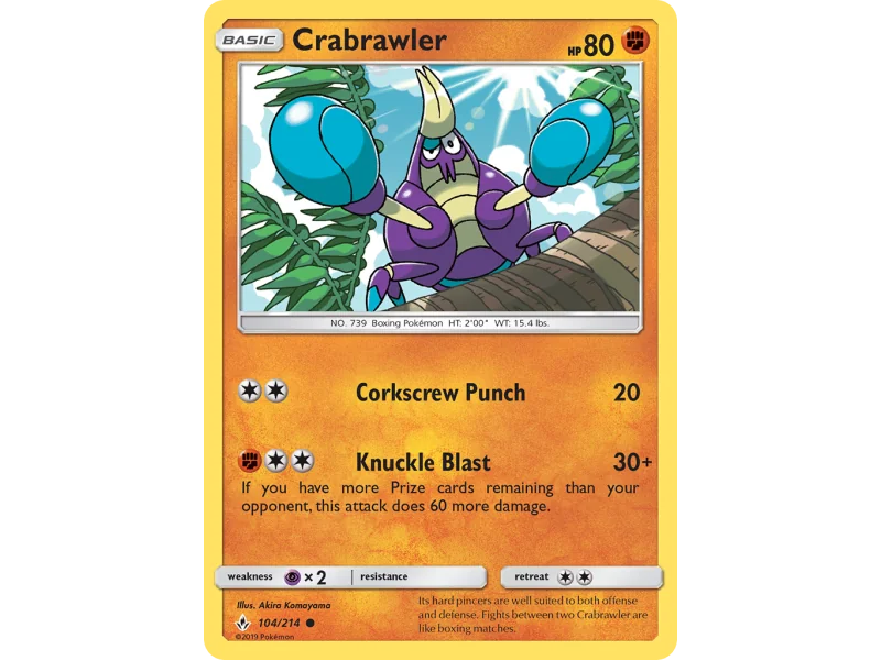 Crabrawler (Reverse Holo)