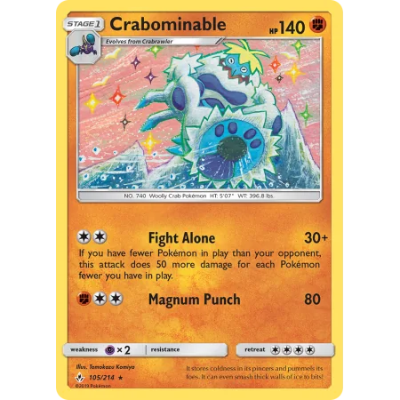 Crabominable (Reverse Holo)