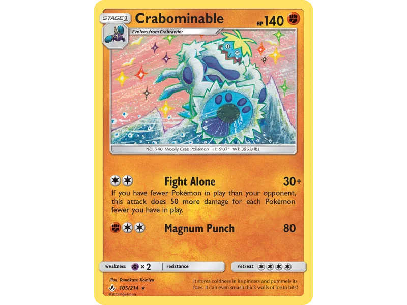 Crabominable (Reverse Holo)