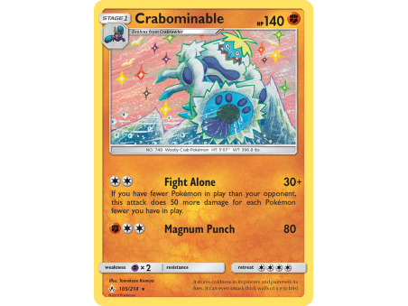 Crabominable (Reverse Holo)