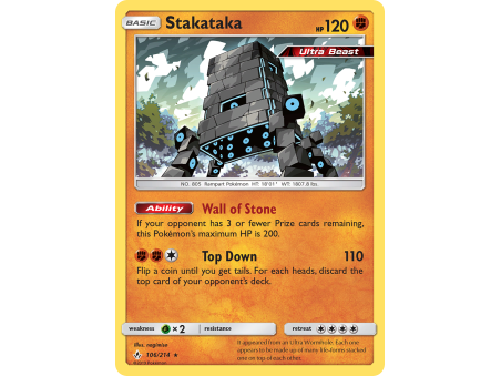 Stakataka (Reverse Holo)