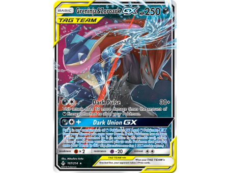 Greninja & Zoroark-GX (Holo)