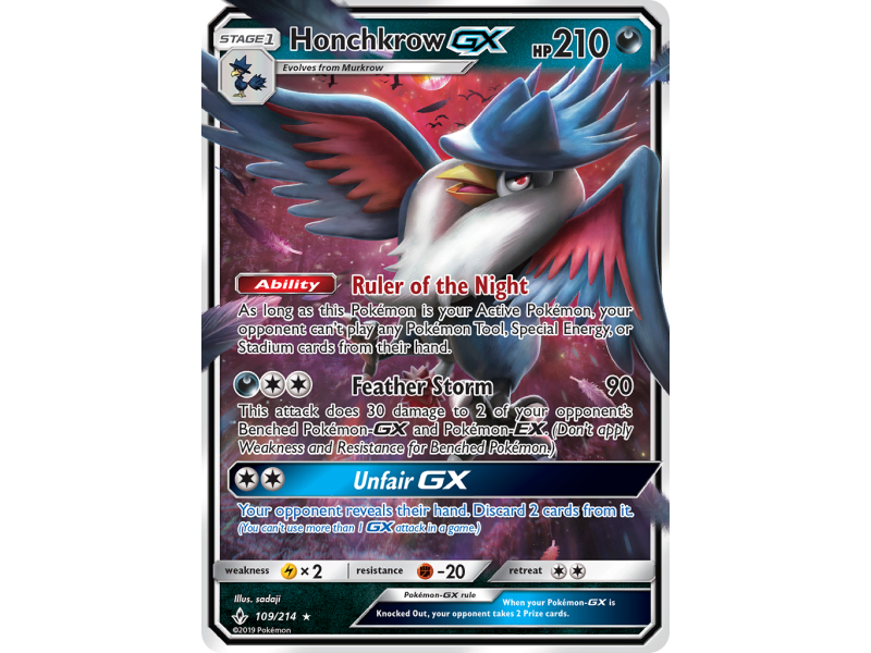 Honchkrow-GX (Holo)