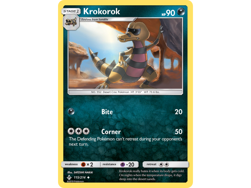 Krokorok (Reverse Holo)
