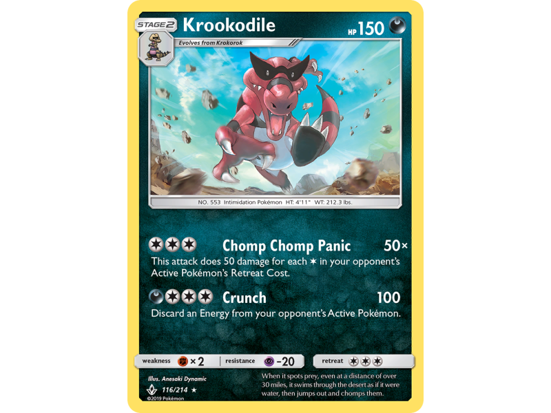 Krookodile (Reverse Holo)