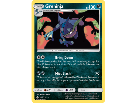 Greninja (Reverse Holo)