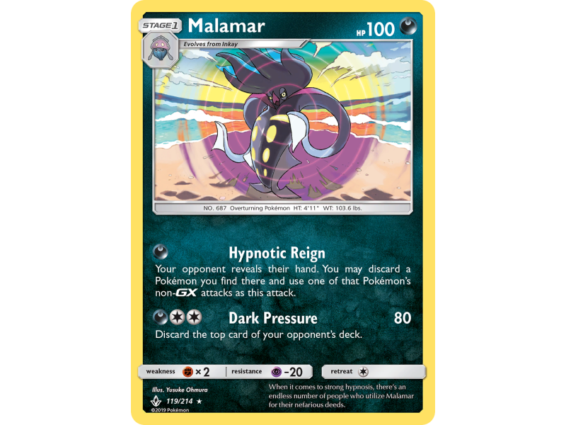 Malamar (Reverse Holo)