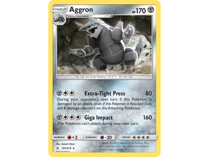 Aggron (Reverse Holo)