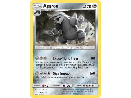 Aggron (Reverse Holo)