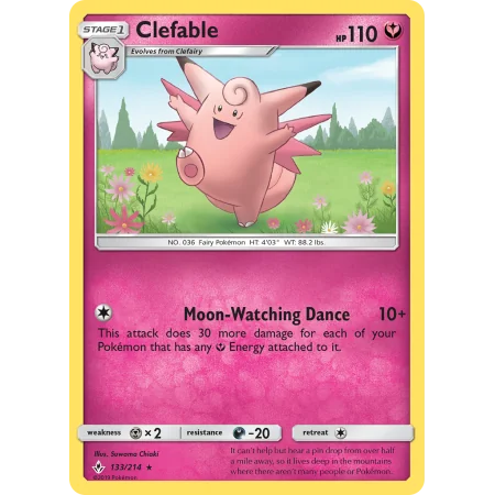 Clefable (Reverse Holo)