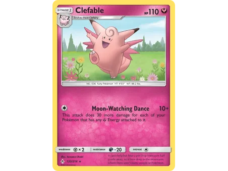 Clefable (Reverse Holo)