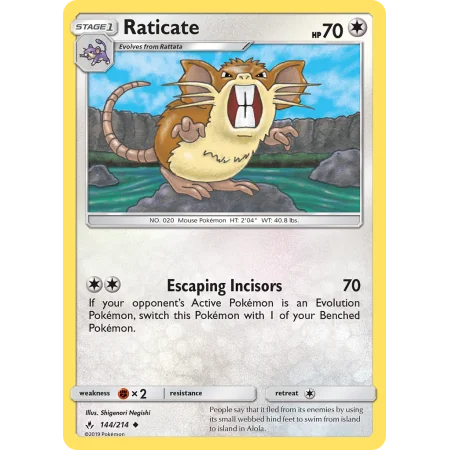 Raticate (Reverse Holo)