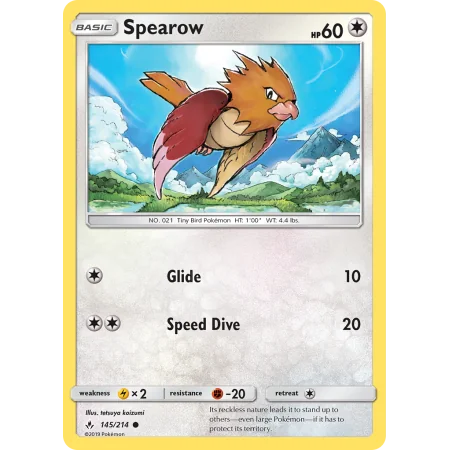 Spearow (Reverse Holo)
