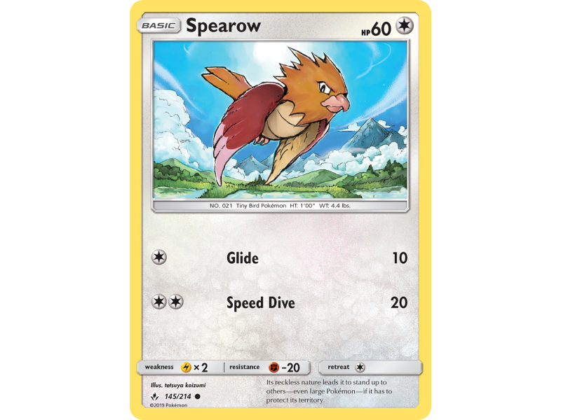 Spearow (Reverse Holo)