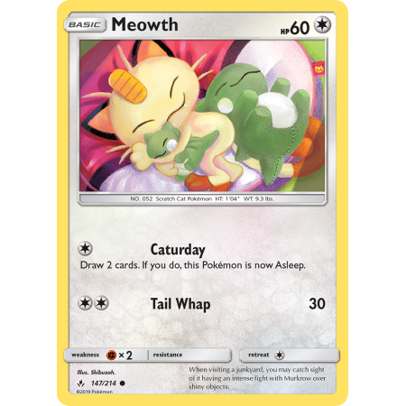 Meowth (Reverse Holo)
