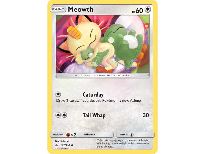 Meowth (Reverse Holo)