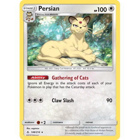 Persian (Reverse Holo)