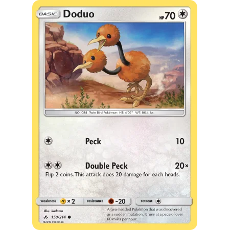 Doduo (Reverse Holo)