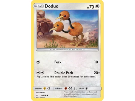 Doduo (Reverse Holo)