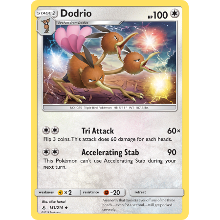 Dodrio (Reverse Holo)