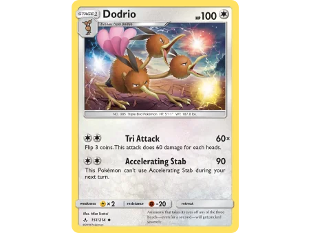 Dodrio (Reverse Holo)