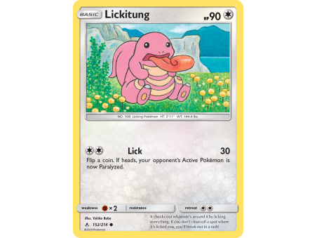 Lickitung (Reverse Holo)
