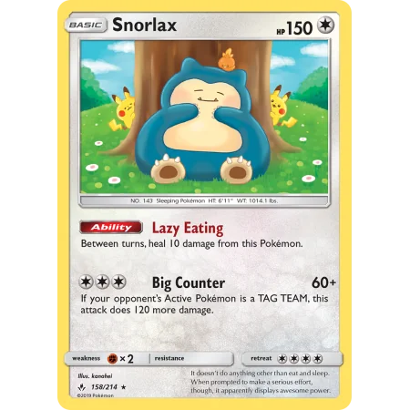 Snorlax (Reverse Holo)