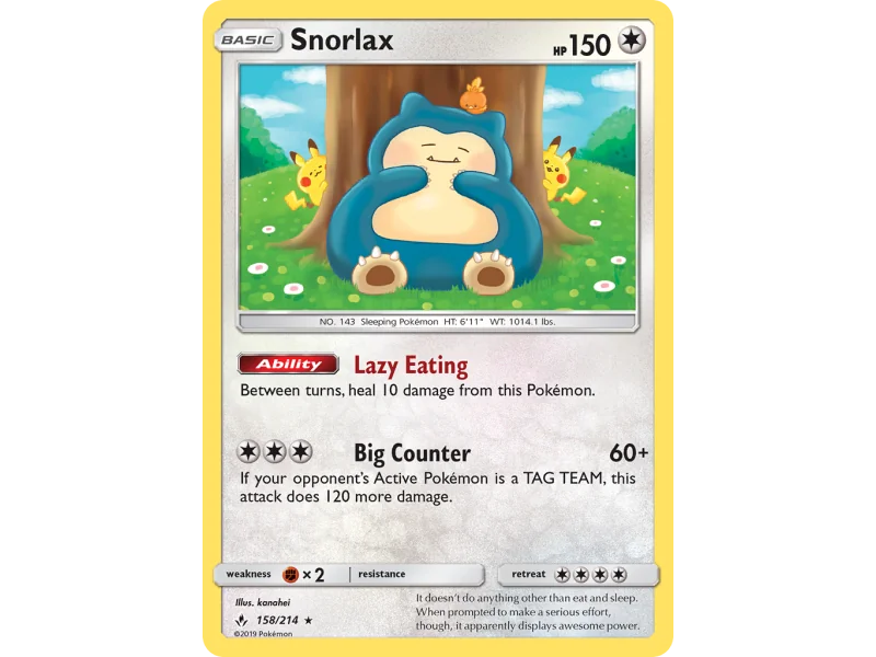 Snorlax (Reverse Holo)