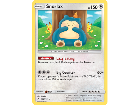 Snorlax (Reverse Holo)