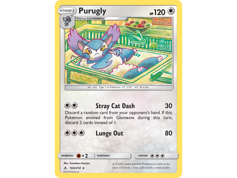Purugly (Reverse Holo)