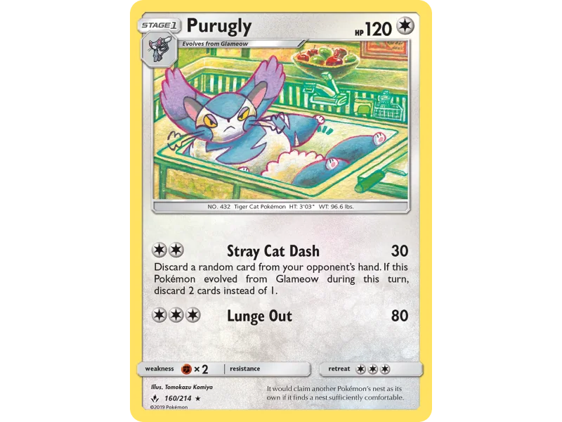 Purugly (Reverse Holo)