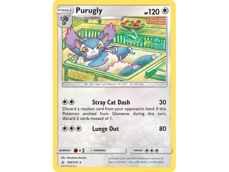 Purugly (Reverse Holo)