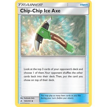 Chip-Chip Ice Axe