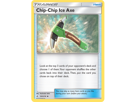 Chip-Chip Ice Axe (Reverse Holo)