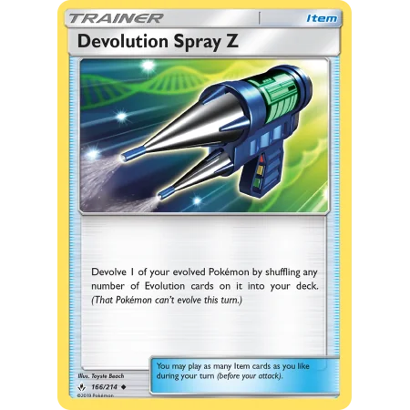 Devolution Spray Z (Reverse Holo)