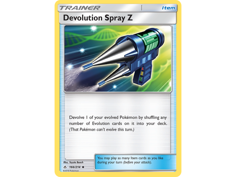 Devolution Spray Z (Reverse Holo)