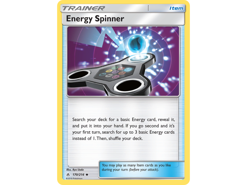 Energy Spinner (Reverse Holo)