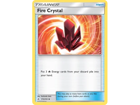 Fire Crystal (Reverse Holo)