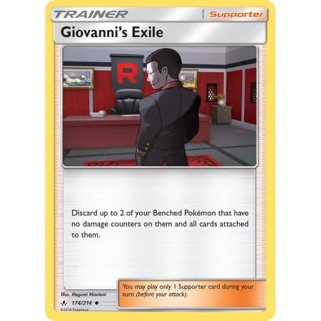 Giovanni's Exile