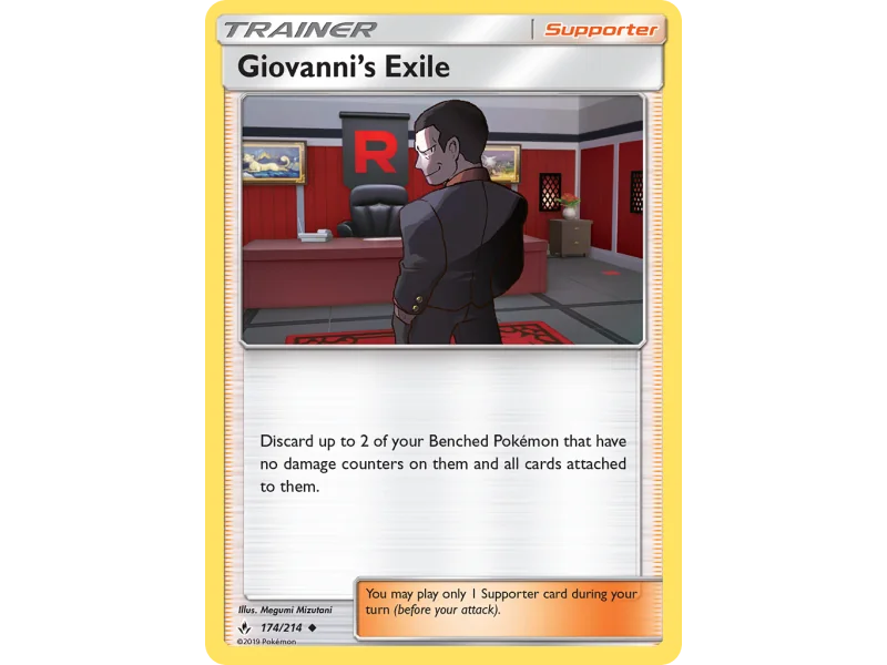 Giovanni's Exile (Reverse Holo)