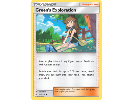 Green's Exploration (Reverse Holo)