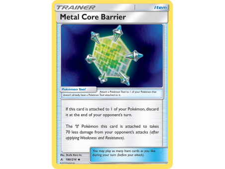 Metal Core Barrier (Reverse Holo)