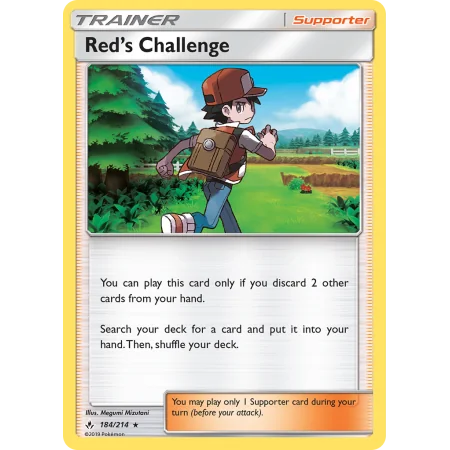 Red's Challenge (Holo)