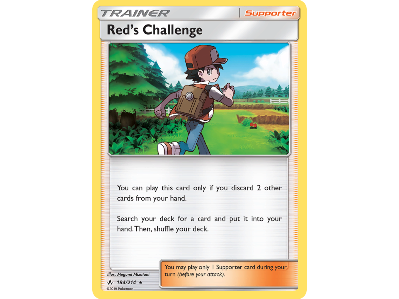 Red's Challenge (Reverse Holo)