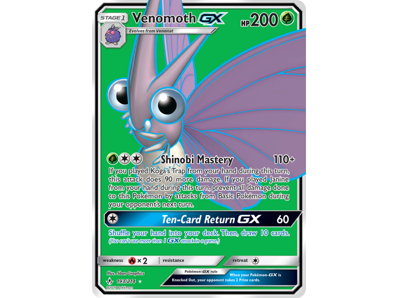 Venomoth-GX