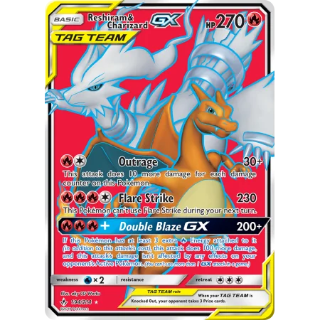 Reshiram & Charizard-GX