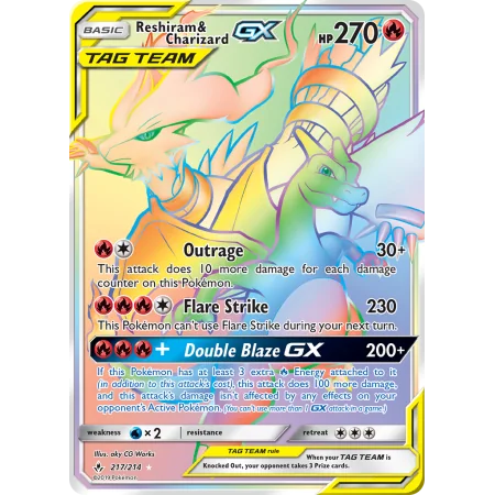 Reshiram & Charizard-GX