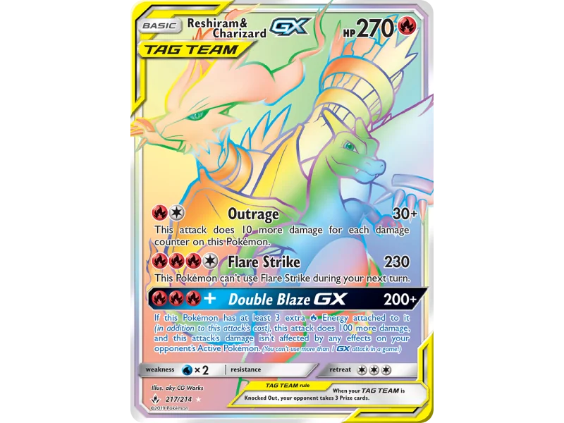 Reshiram & Charizard-GX
